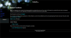 Desktop Screenshot of bokeh.de